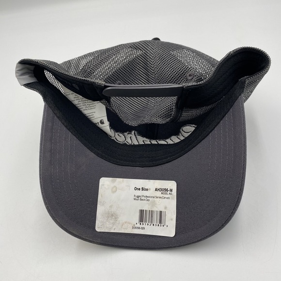 Quantico National Cemetery Hat‎ Cap Snap Back Gray Mesh Trucker Carhartt Mens - Picture 9 of 10